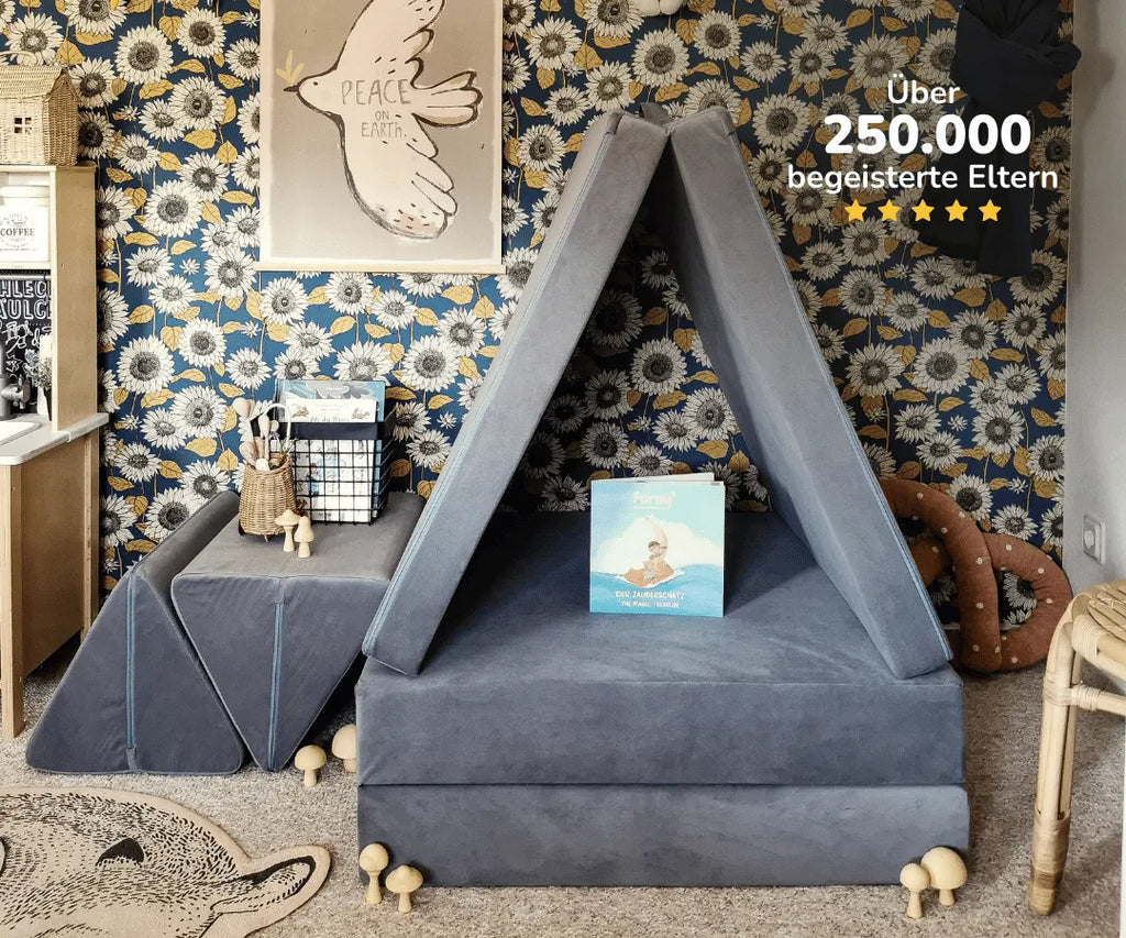 Das gemütliche und kreative Spielsofa für deine Kinder.