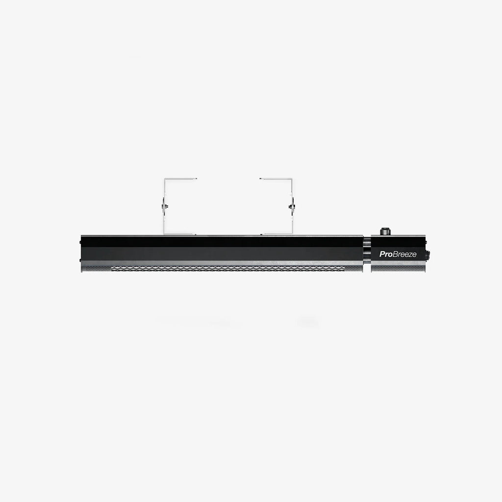 Wall Mounted Infrared Patio Heater with Remote Control and 2 Heat Settings