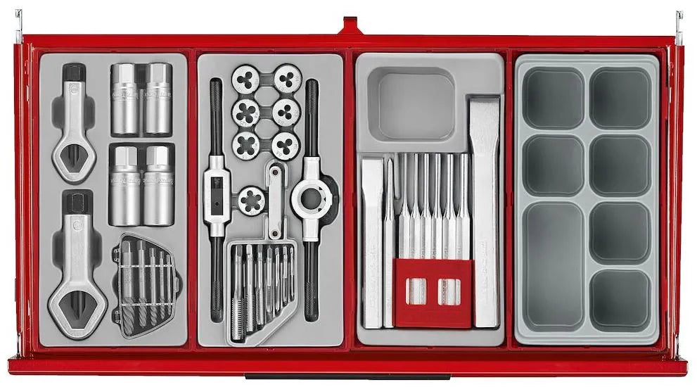 Teng Tools TKS26R753T 26" PRO35™ Stack Tool Kit 753 Pieces – Heavy-Duty 3-Tier Tool Storage for Automotive & Mechanical Professionals