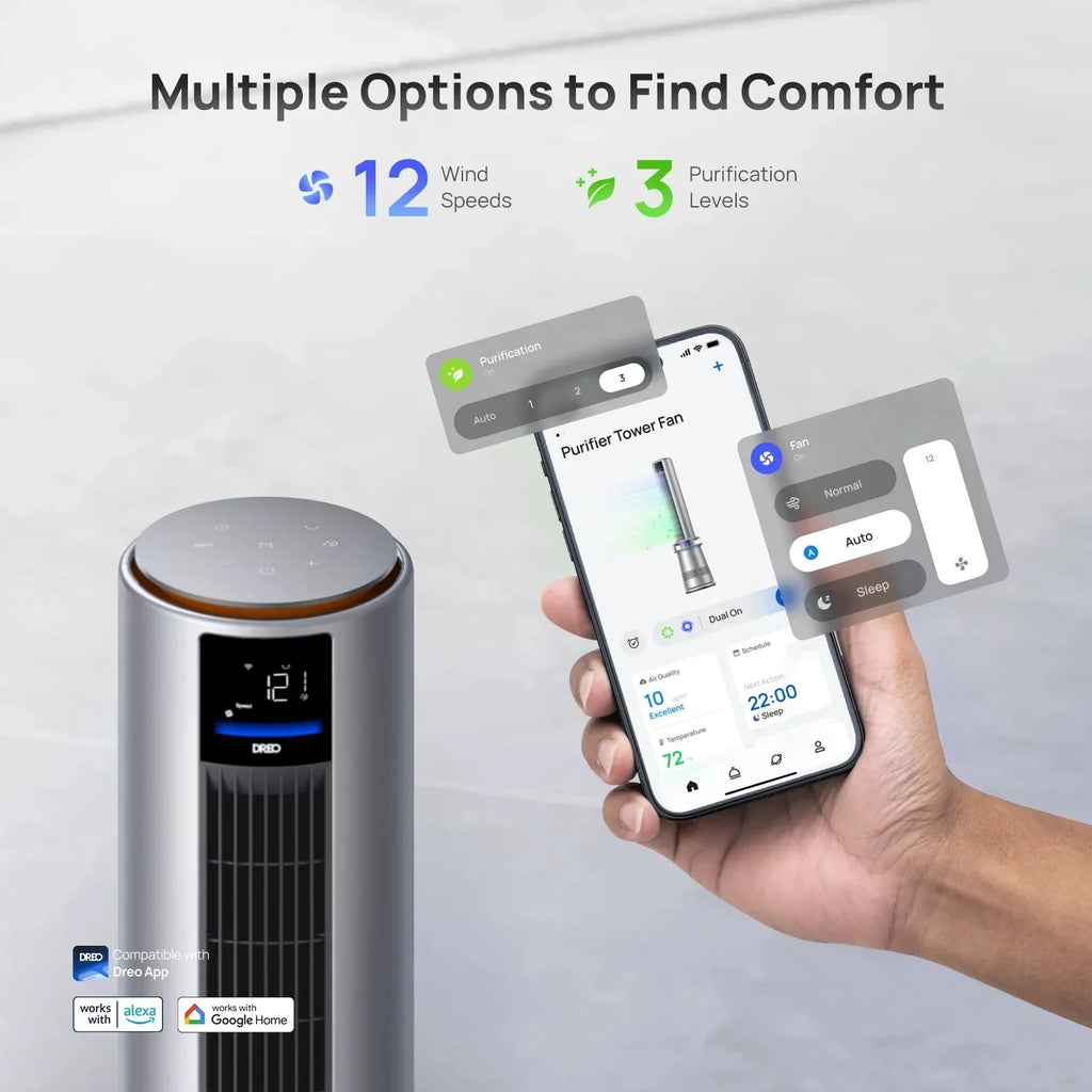 Air Purifier Tower Fan 710S