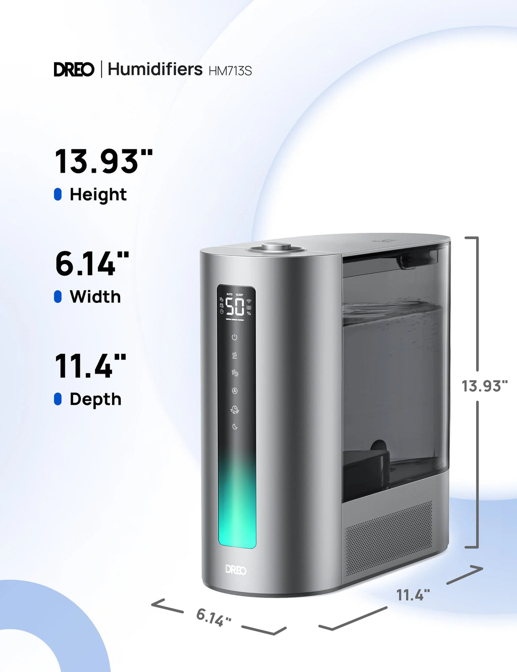 Smart Humidifier 524S 6L & Smart Humidifier 713S 6L