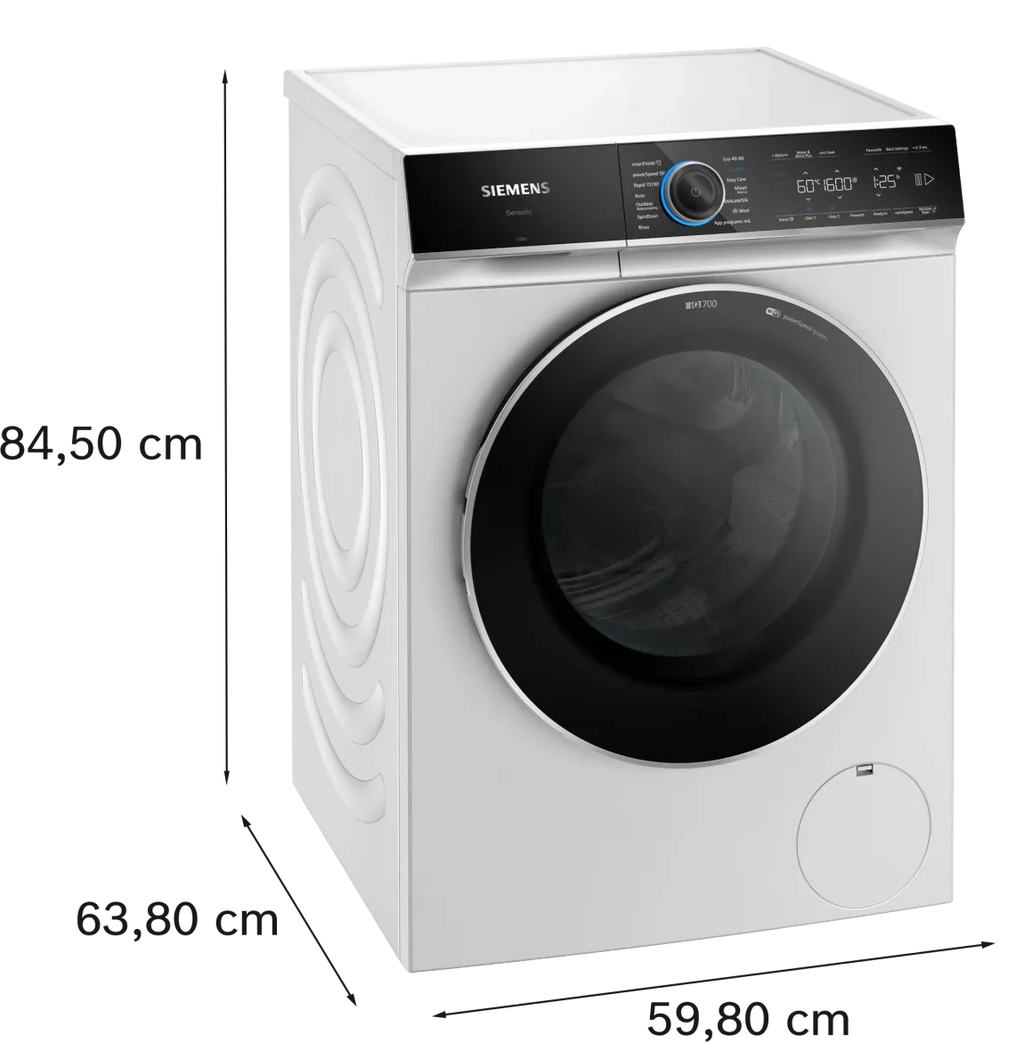 SIEMENS WG56B2A1GB IQ700 Washing machine, front loader 10 kg 1600 rpm