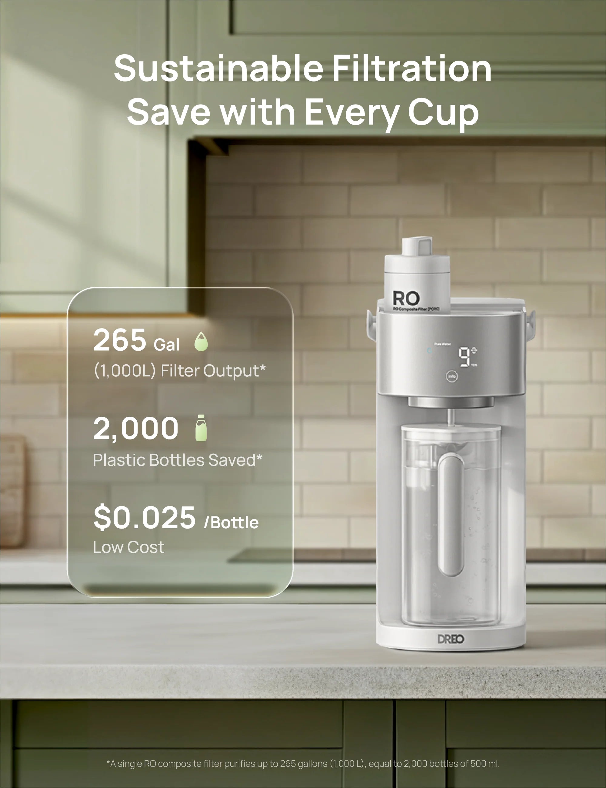 RO Water Filter 112 & 113 & 114 & 115 Replacement Filter