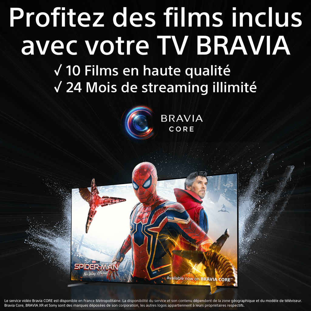 SONY TV | A80L | BRAVIA XR | OLED | 4K UHD | High Contrast HDR | Smart TV (Google TV)
