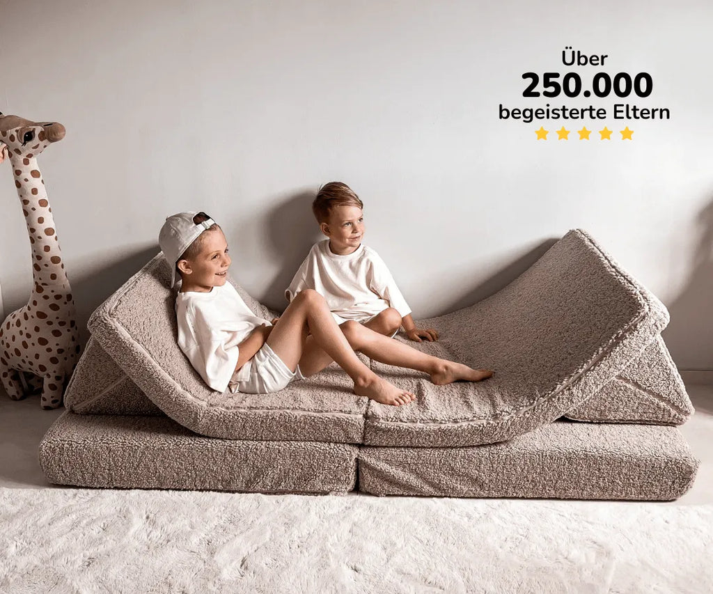 Das gemütliche und kreative Spielsofa für deine Kinder.
