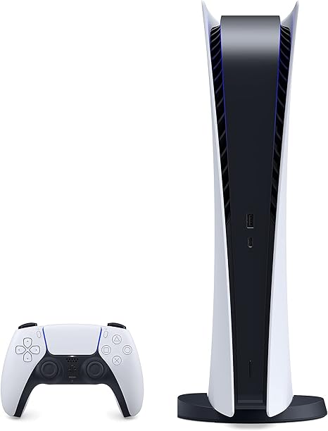 PlayStation®5 Console – Disc & Digital Editions | Ultra 4K Performance, Lightning-Speed SSD, Immersive DualSense™ Experience