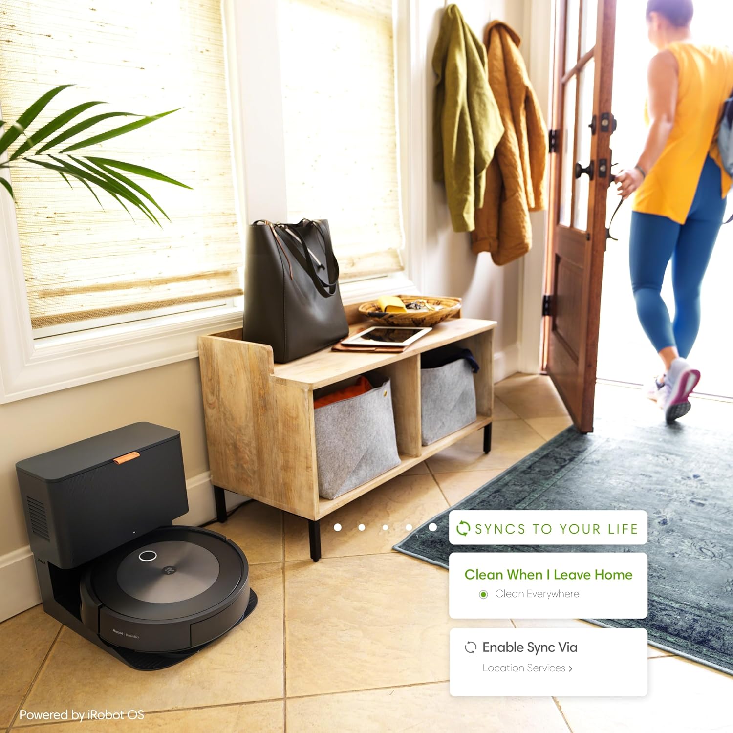 iRobot Roomba j7+ Self-Emptying Robot Vacuum – Avoids Obstacles & Pet Mess, 60-Day Auto Empty