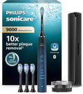 Philips Sonicare DiamondClean 9000 Electric Toothbrush – Smart Sonic Whitening, App Coaching, 4 Modes & 3 Intensities, Aquamarine