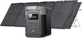 EF ECOFLOW DELTA 2 Solar Generator with 2x220W Portable Solar Panels, 1024Wh LFP Battery, Fast Charging, is a home backup power station, a portable power station for camping and RVs