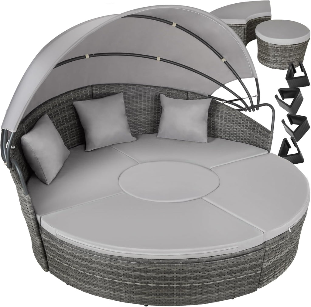 Lounge Muschel Sonneninsel Outdoor wetterfest