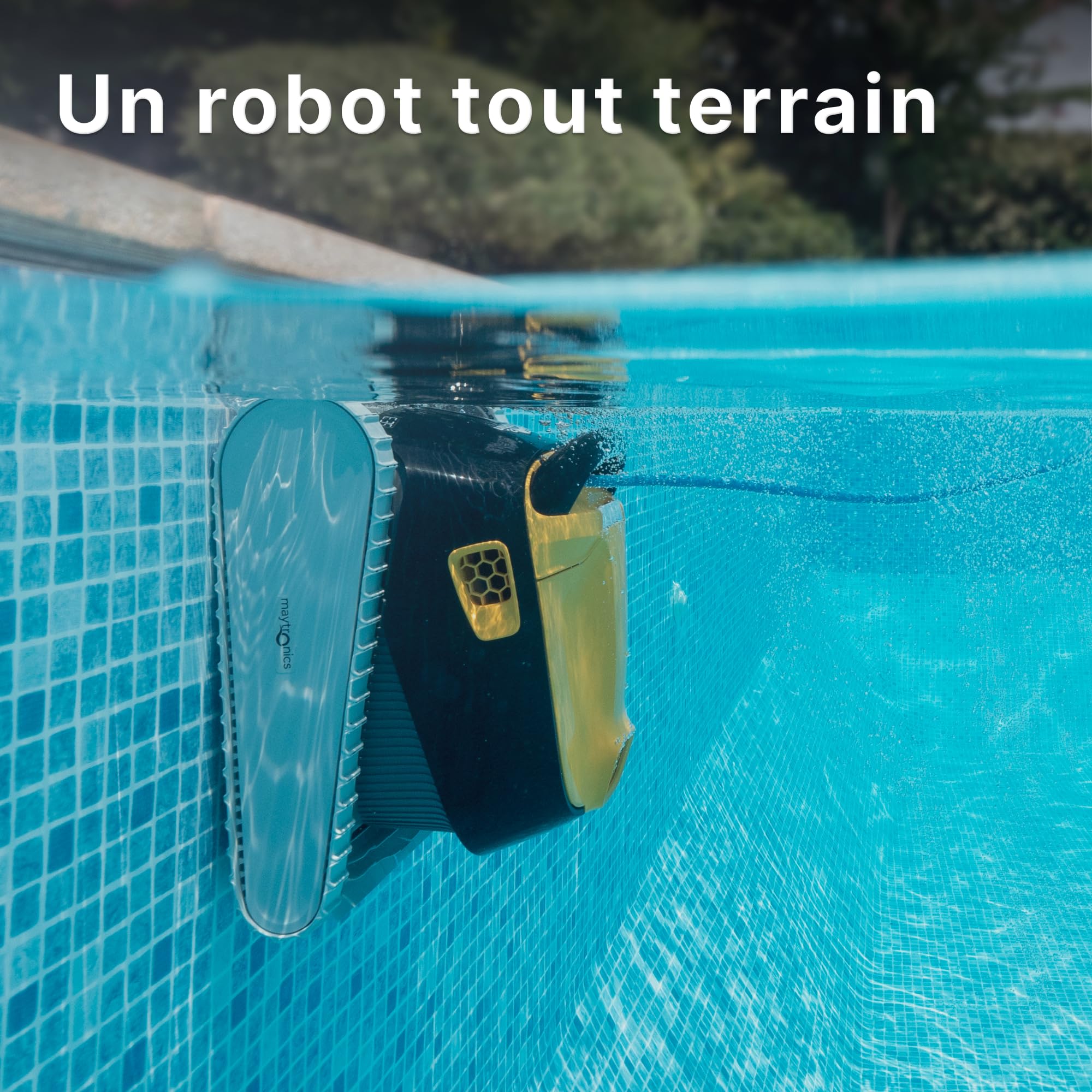 Dolphin E30 Electric Pool Cleaner Robot - Wall Cleaning, In-Ground Pool Up to 12 m
