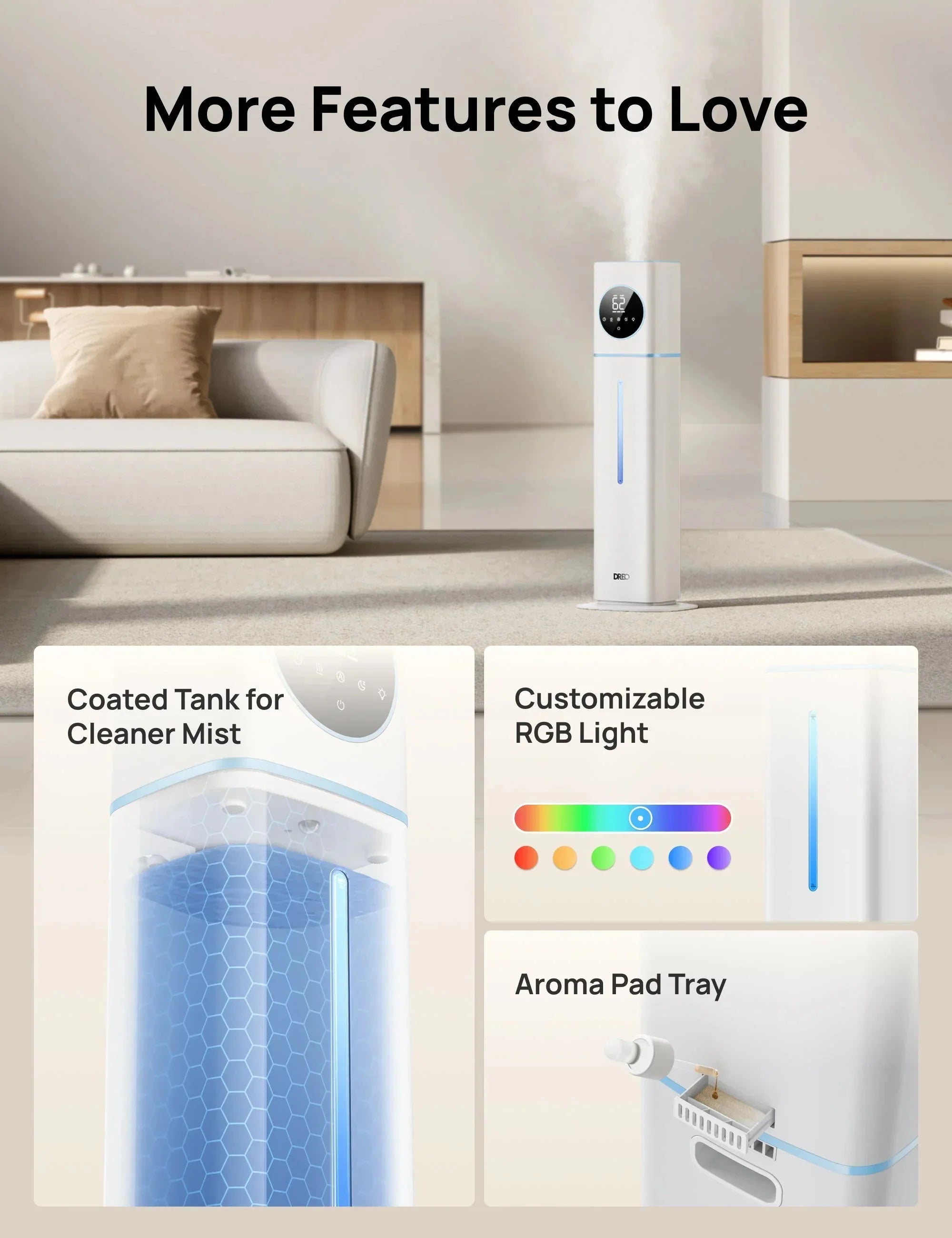 Smart Humidifier  HM735S 11L