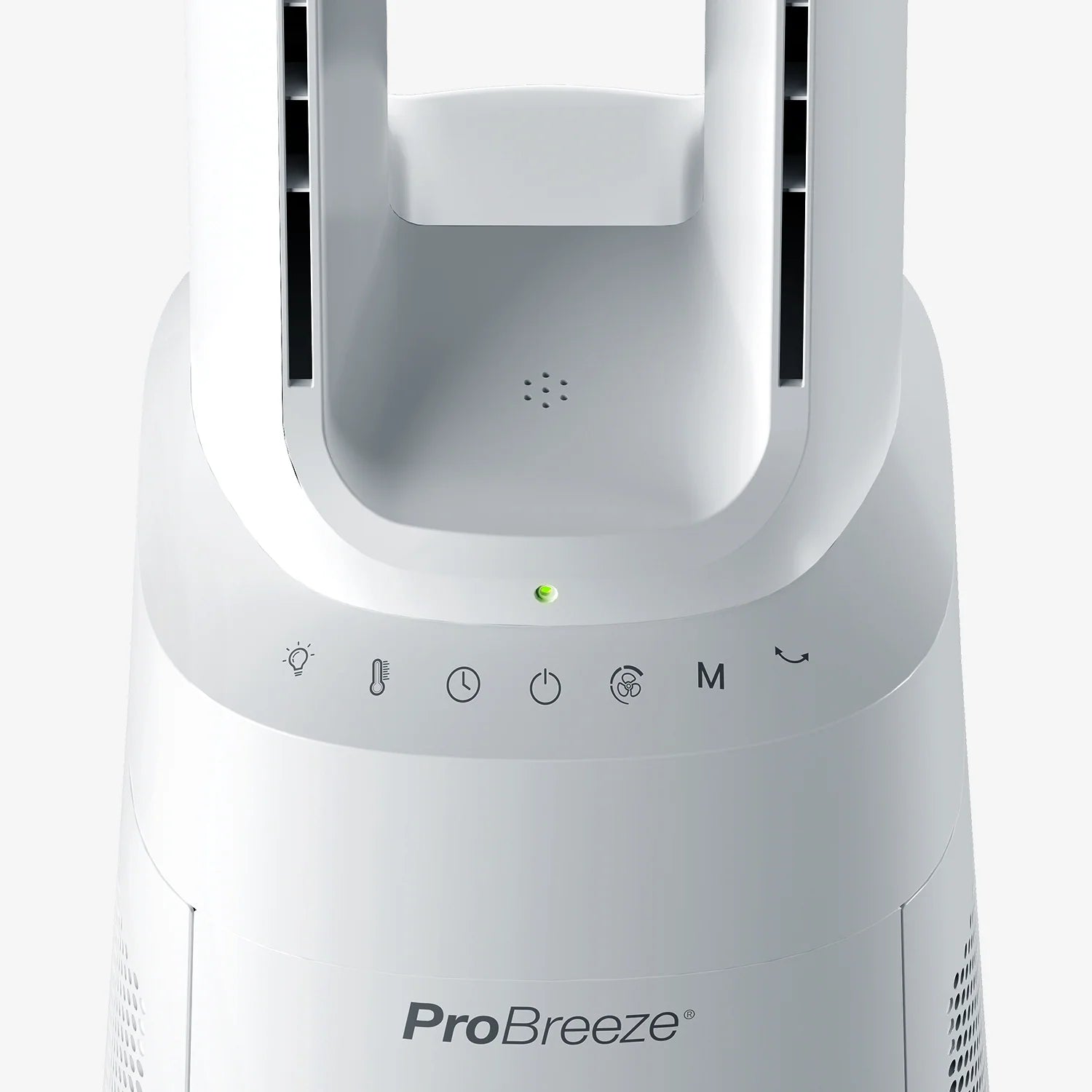 OmniAir 41" Premium Bladeless Tower Fan and Air Purifier - White