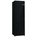 Bosch KGN27NBFAG Serie 2 Freestanding Fridge Freezer with NoFrost, MultiBox XXL, LED Lights, 182.4 x 55cm, Black [Energy Class F]