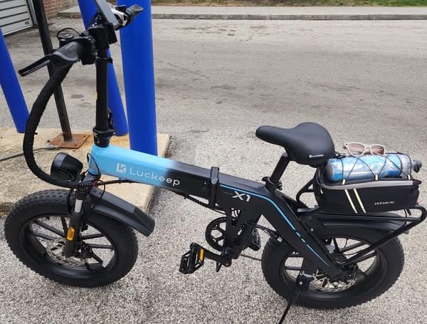 Folding Electric Bike for Adults 1500W Peak Motor, 28MPH 60 Miles,720WH Battery 20" x 4.0" Fat Tire Foldable Ebikes for Adults NFC/Anti-Theft/Hydraulic Brakes E-Bbike Commuter Men