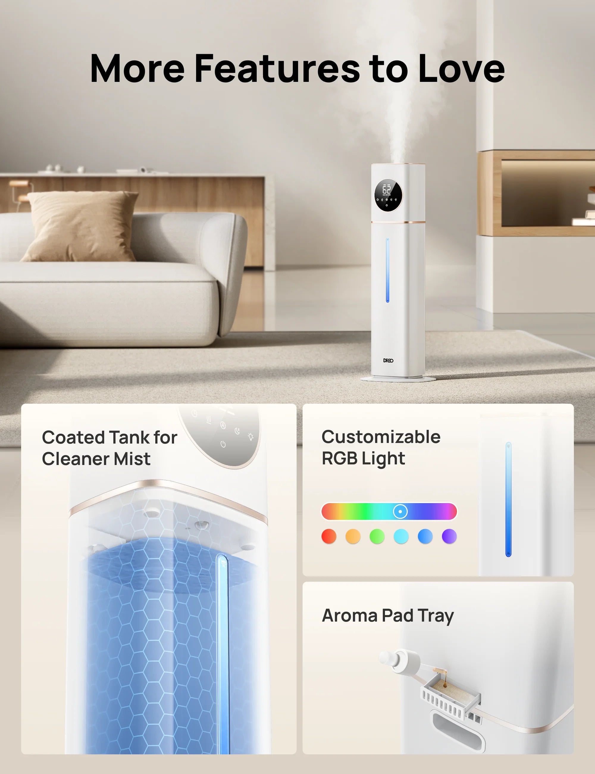 Smart Humidifier 735S 11L & Smart Humidifier 524S 6L