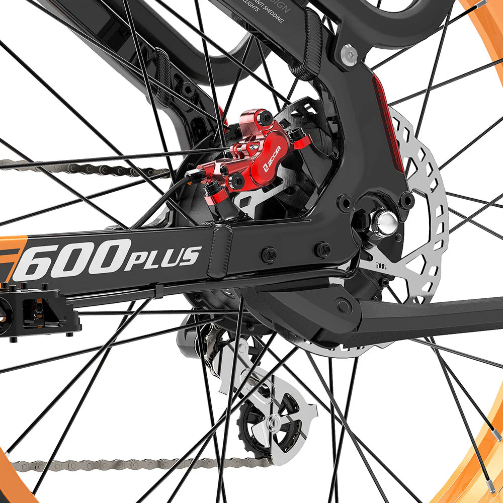 Lankeleisi MG600 Plus 2025 Version 26" Fat Bike 960Wh All Terrain SUV E-Bike with Torque Sensor 48V 20Ah Battery