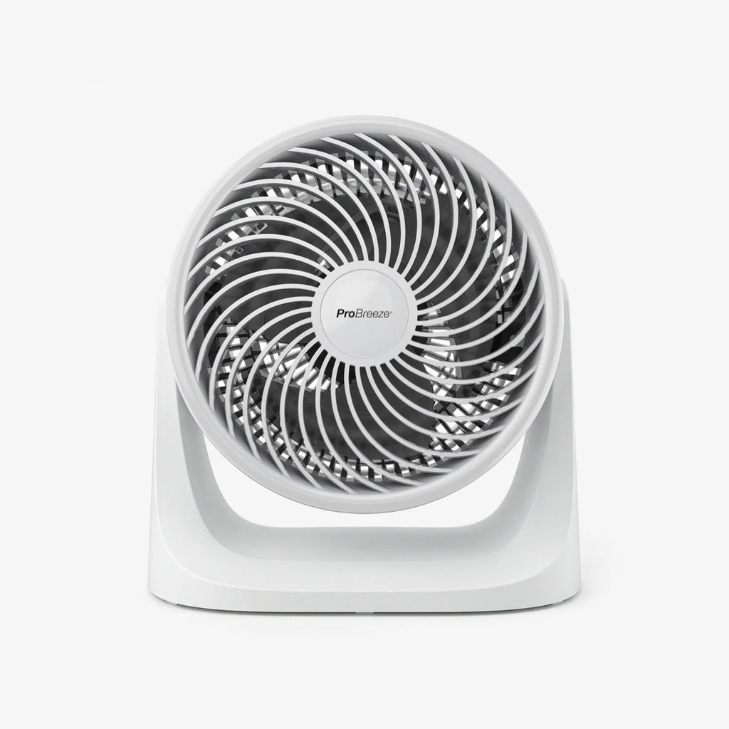 AirFlo™ Mini 11" Turbo Fan - Ultra-Quiet Air Circulator - White