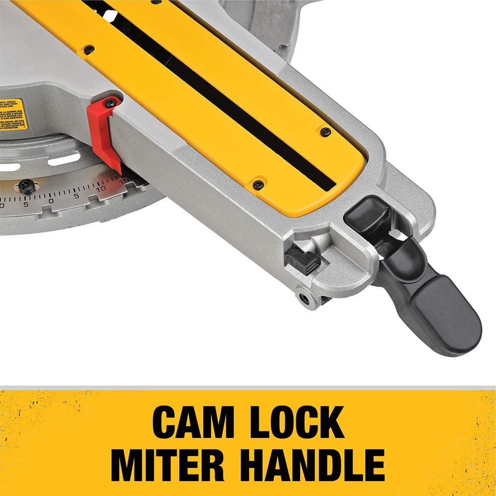 DEWALT DWS780 12" Sliding Compound Miter Saw Plus DWX723-XE 3.8m Extendable Stand Two Piece Bundle