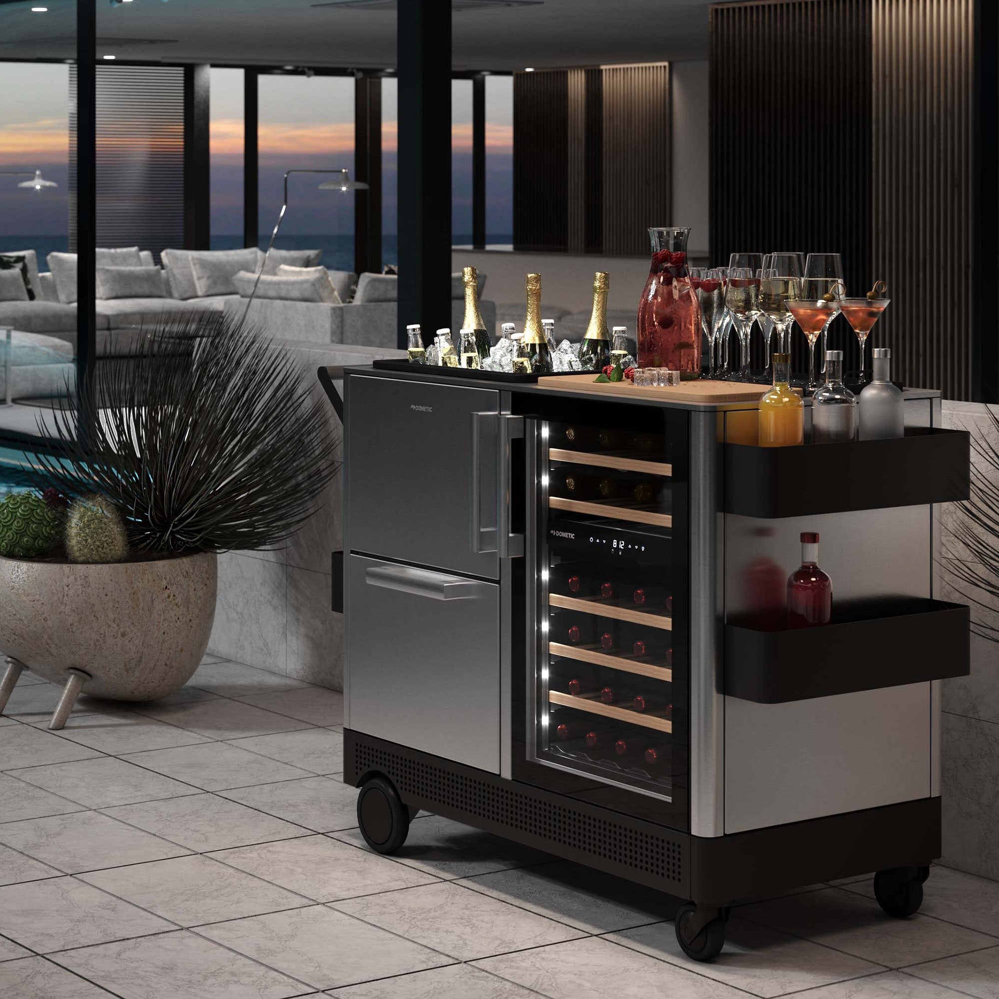 MoBar 550S Outdoor Mobile Bar Cart