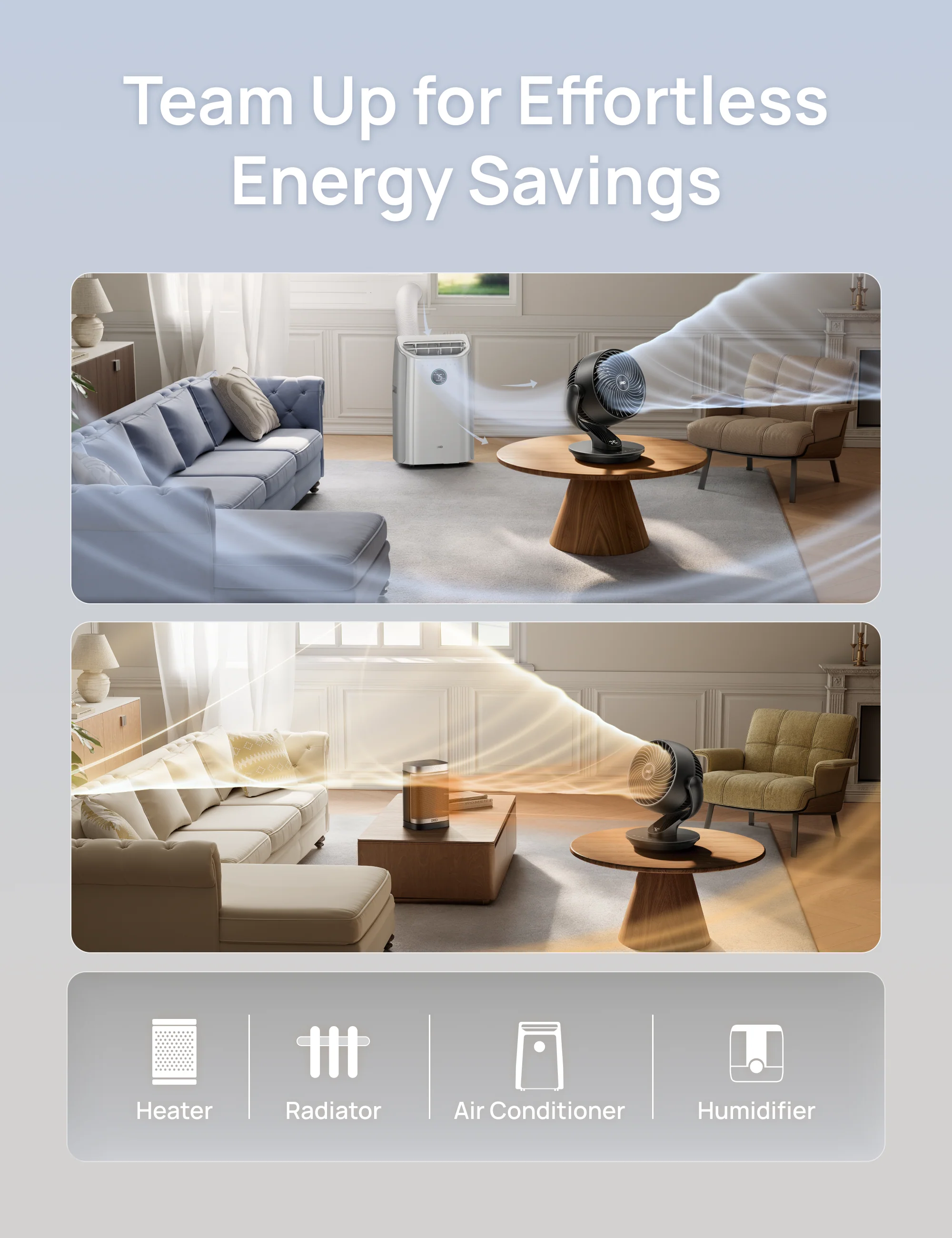 TurboPoly™ Table Fan 511