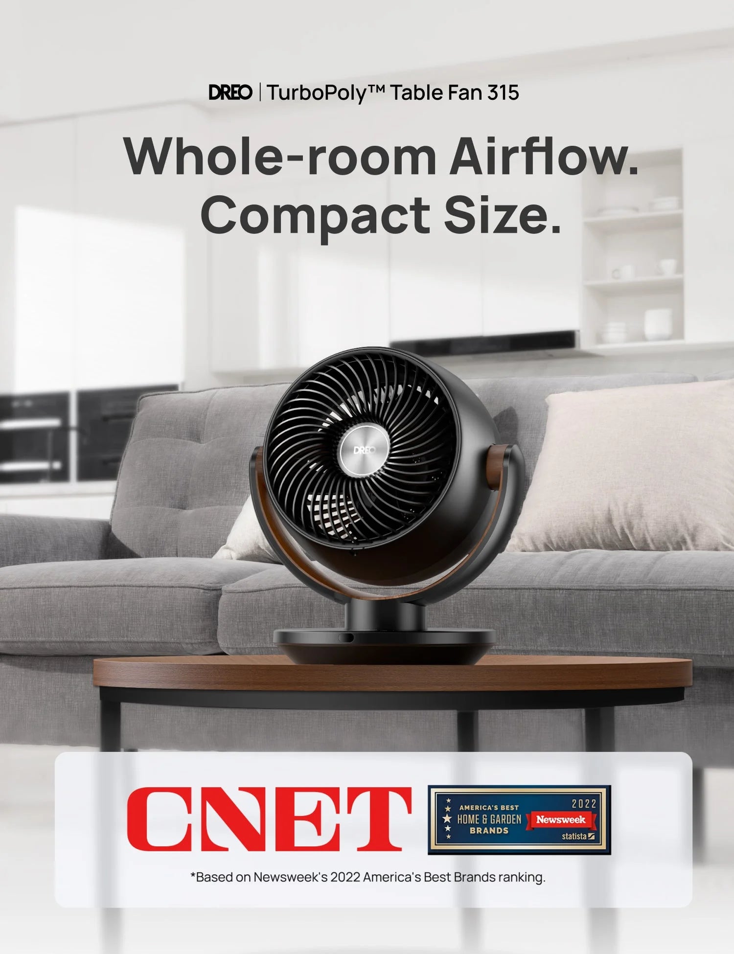 TurboPoly™ Table Fan 315