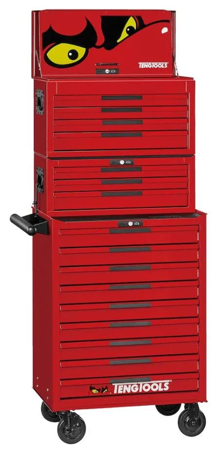 Teng Tools TKS26R753T 26" PRO35™ Stack Tool Kit 753 Pieces – Heavy-Duty 3-Tier Tool Storage for Automotive & Mechanical Professionals