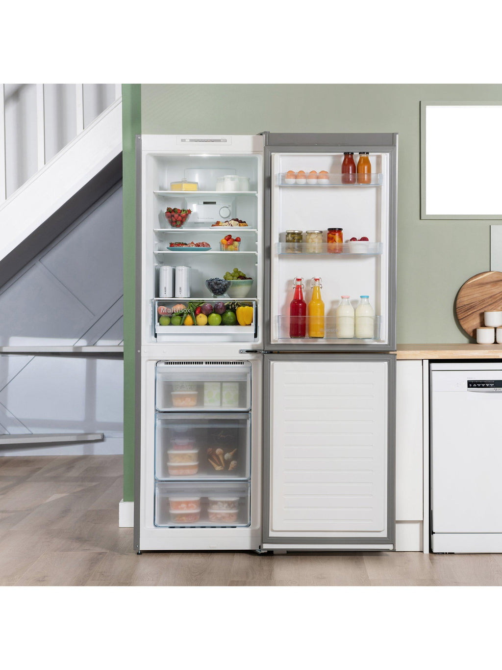 Bosch KGN34NWEAG Freestanding 297L 50/50 No Frost Fridge Freezer