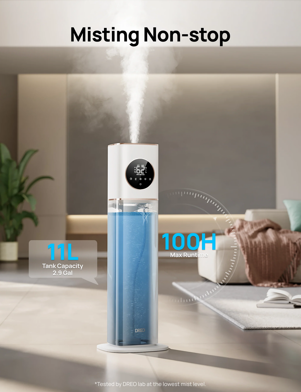 Tower Heater 718 & Smart Humidifier 735S 11L