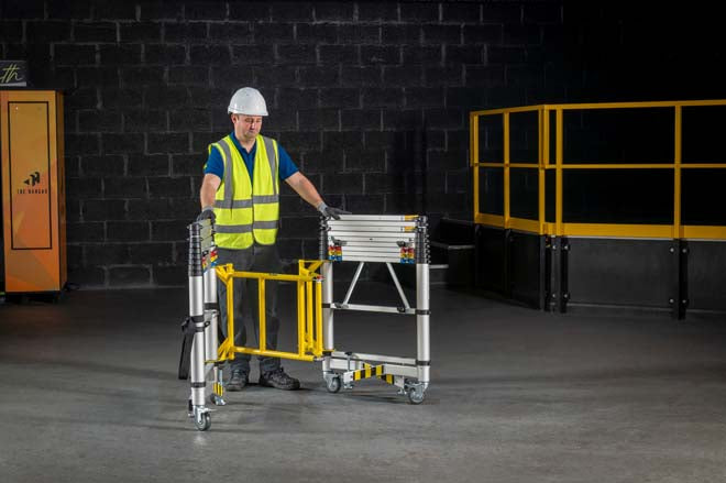 Zarges Teletower Telescopic Mobile Scaffold Tower