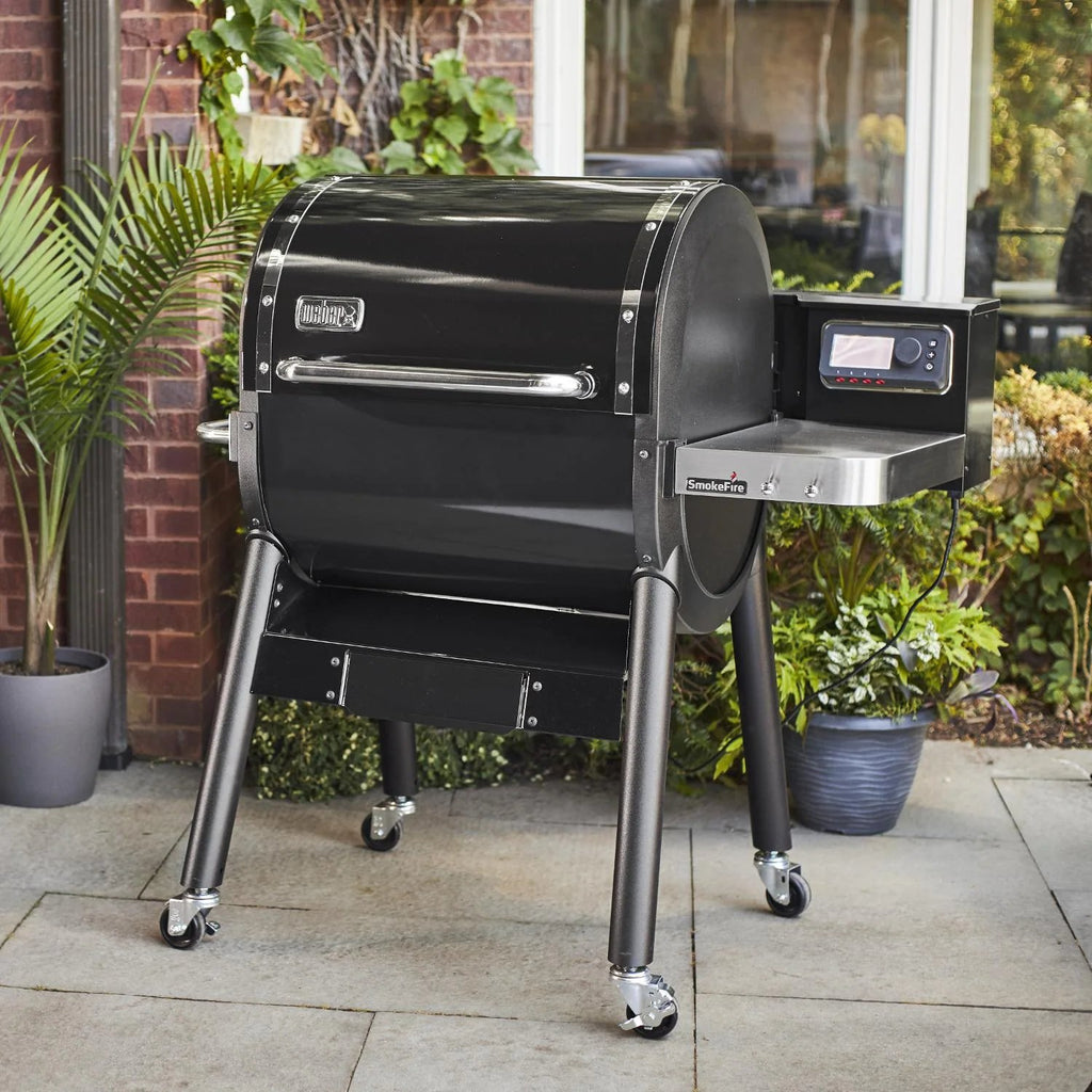 Weber SmokeFire EX4 Gen 2 24-Inch Wi-Fi Enabled Wood Fired Pellet Grill 22510201 eur mall online shop.