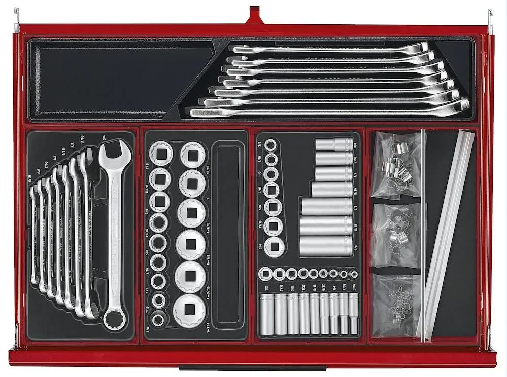 Teng Tools TKS26R753T 26" PRO35™ Stack Tool Kit 753 Pieces – Heavy-Duty 3-Tier Tool Storage for Automotive & Mechanical Professionals