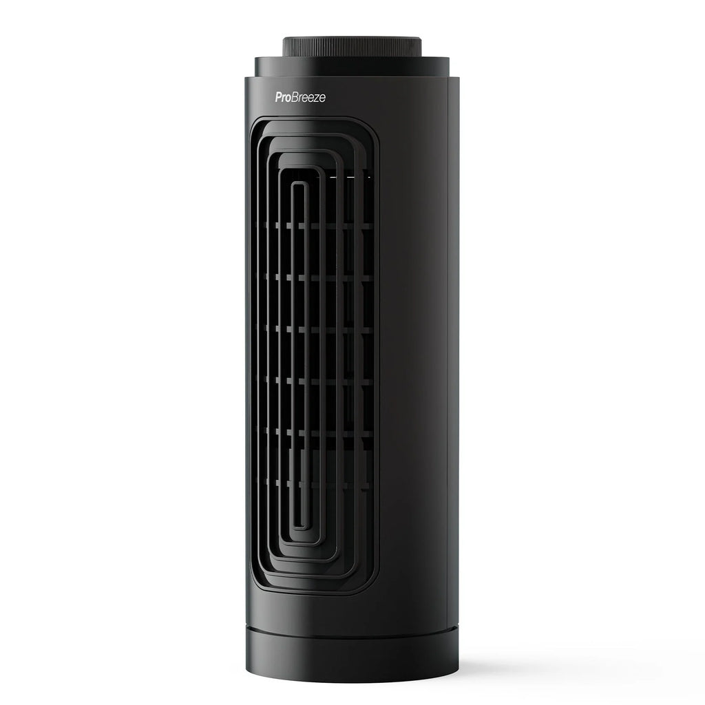 Desktop 3 Speed Mini Tower Fan - Black