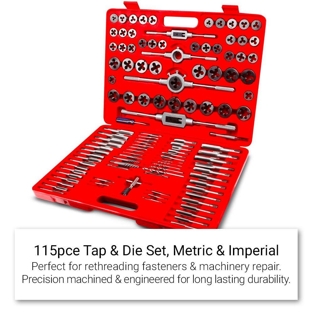 Daytona 655 Piece Mechanical Tool Set with 43" 12 Drawer Red Roller Cabinet