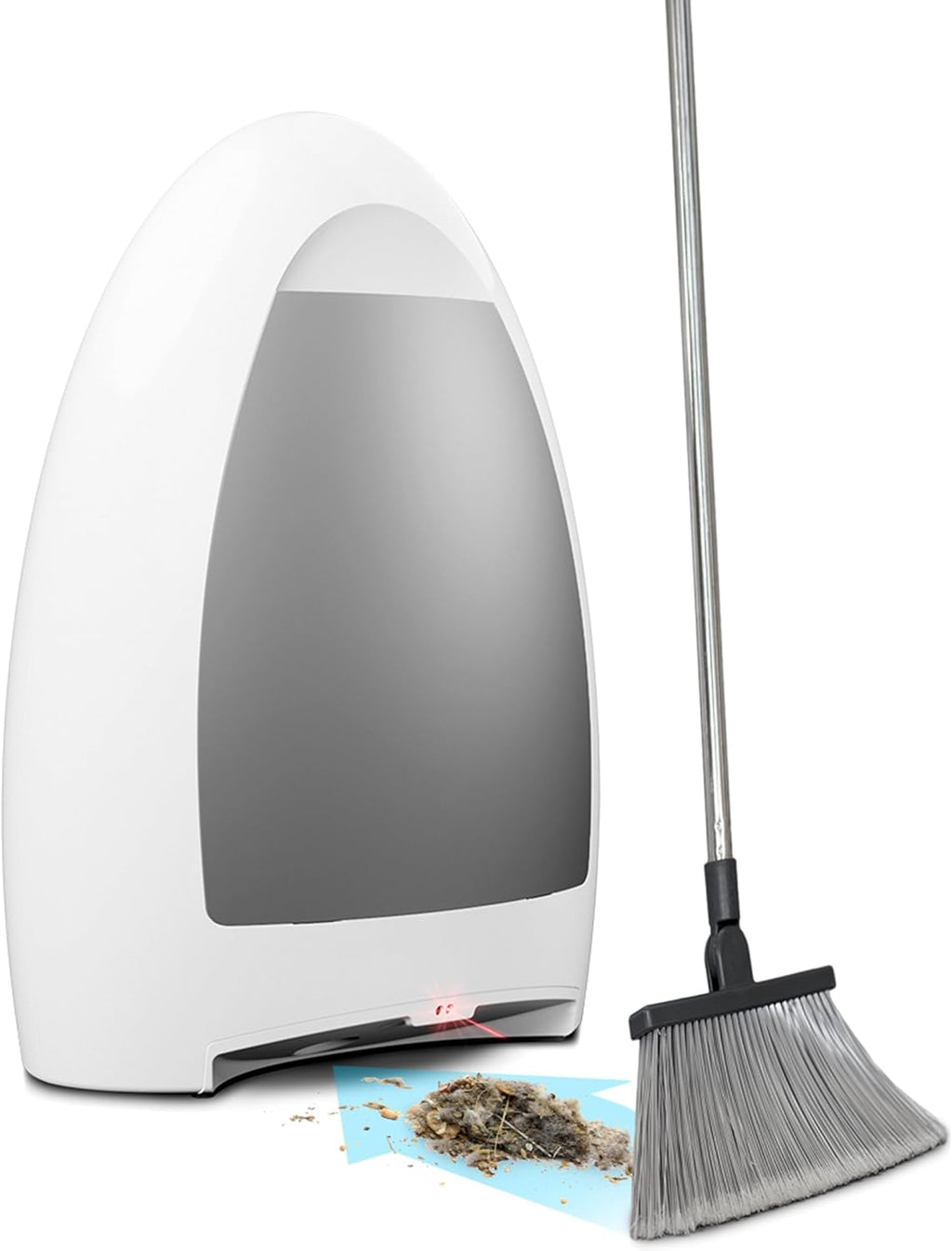 EyeVac Home Touchless Vacuum Automatic Dustpan - Great for Sweeping Pet Hair Food Dirt Kitchen - Ultra Fast & Powerful, No More Bending Down, Bagless, Corded, Automatic Sensors, 1000 Watt