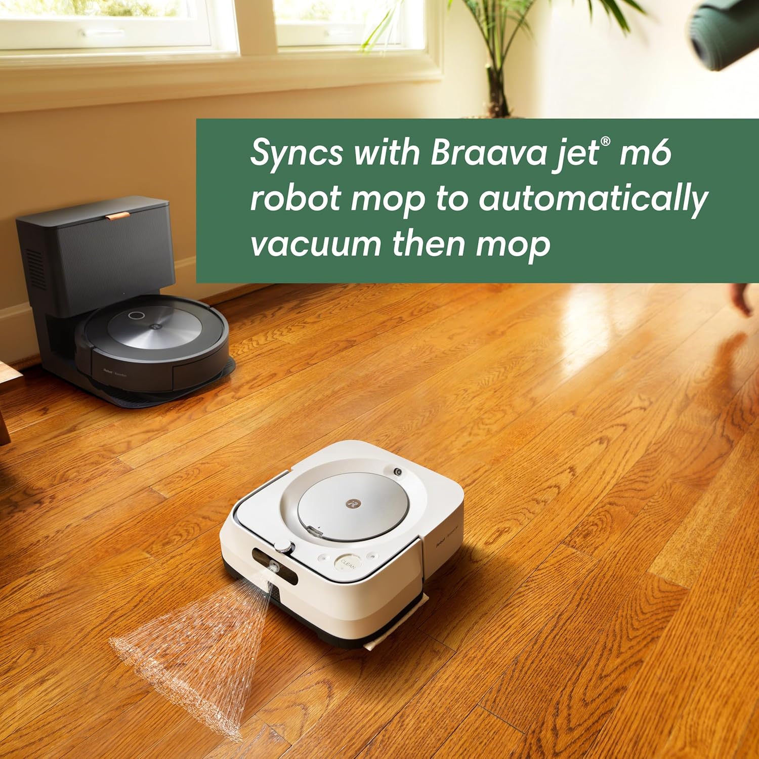 iRobot Roomba j7+ Self-Emptying Robot Vacuum – Avoids Obstacles & Pet Mess, 60-Day Auto Empty