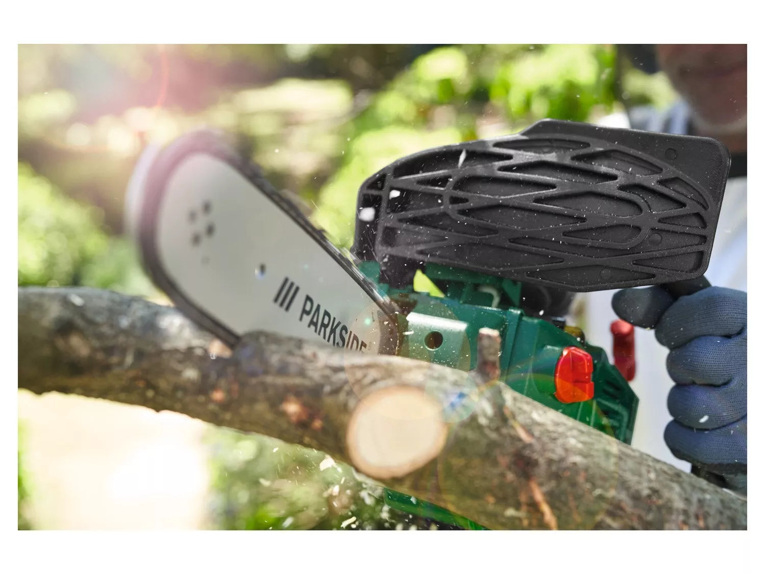 PARKSIDE® PBBPS 700 A1 Petrol Chainsaw, 700W Top Handle Pruning Saw