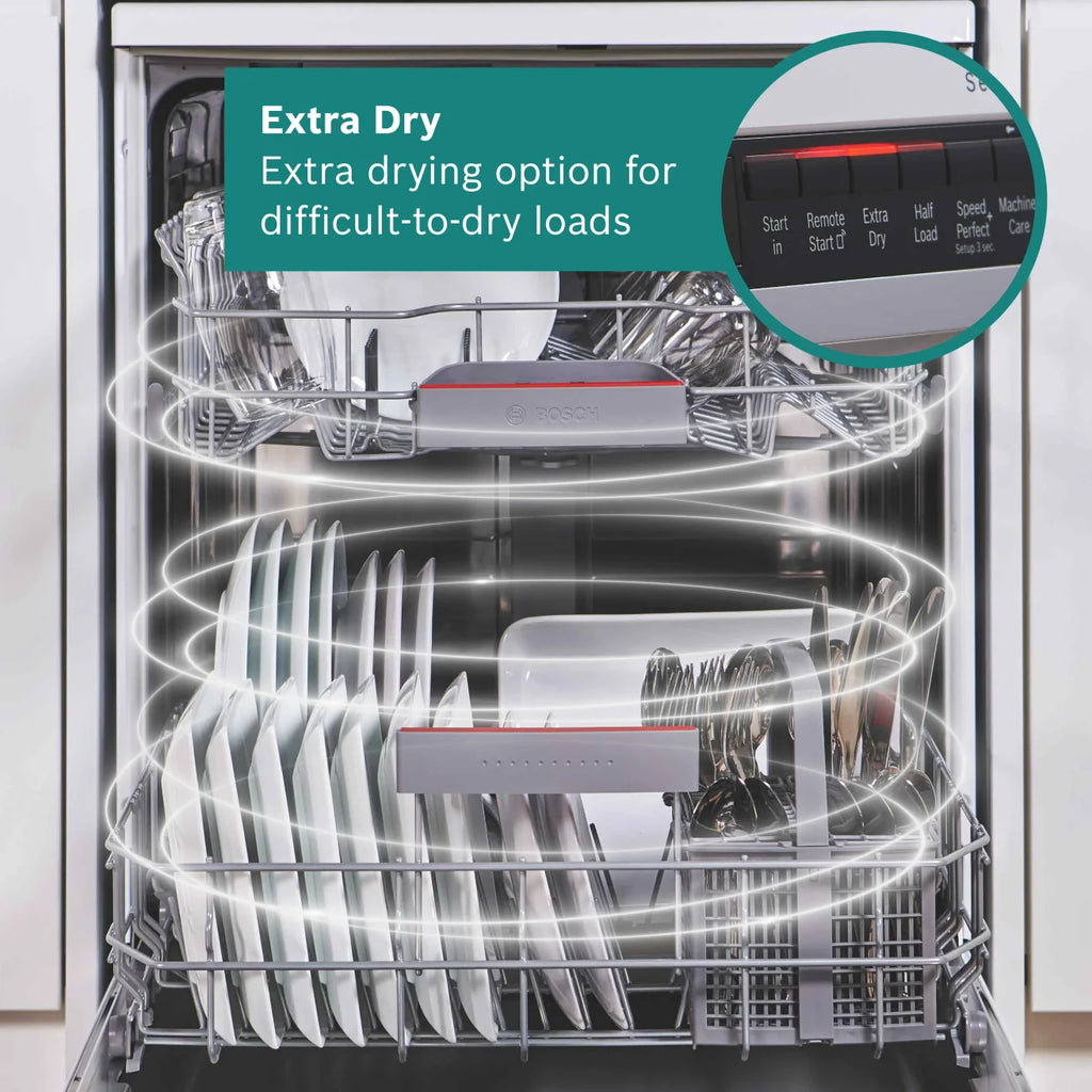 Bosch SMS4EKW06G Series 4 Freestanding Dishwasher 60 cm White
