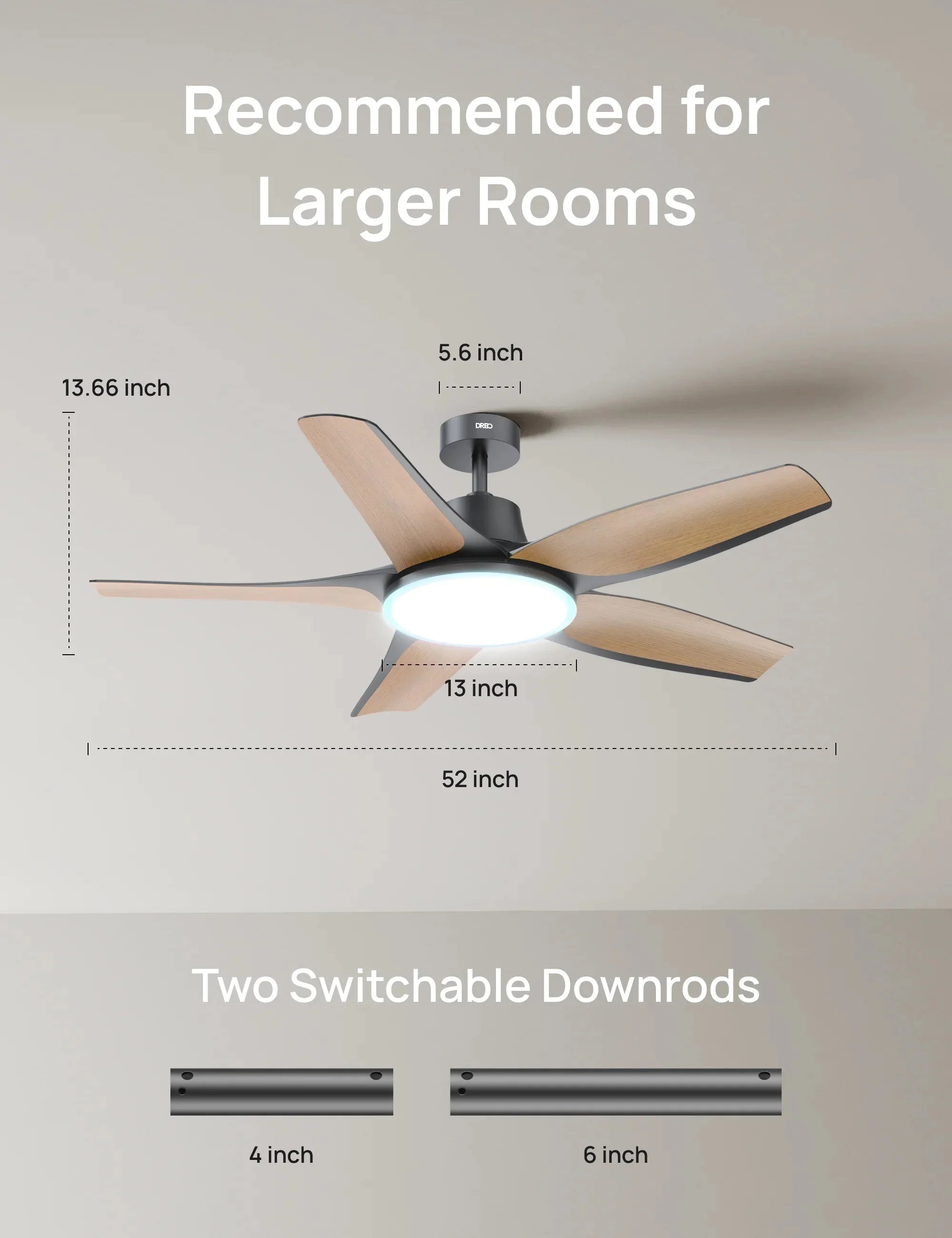 Smart Ceiling Fan 712S