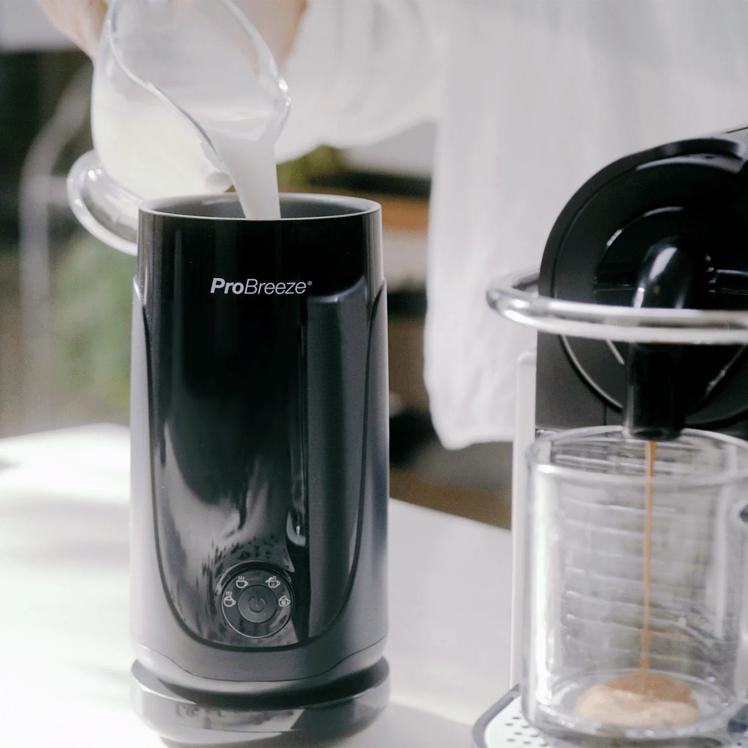 Milk Frother - Black