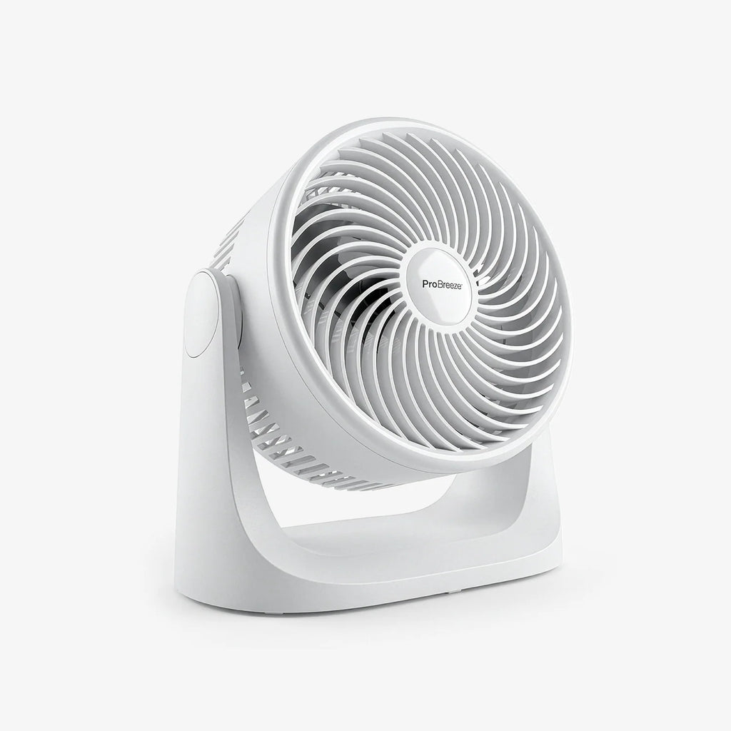 AirFlo™ Mini 11" Turbo Fan - Ultra-Quiet Air Circulator - White