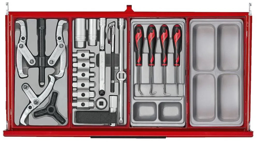 Teng Tools TKS26R753T 26" PRO35™ Stack Tool Kit 753 Pieces – Heavy-Duty 3-Tier Tool Storage for Automotive & Mechanical Professionals
