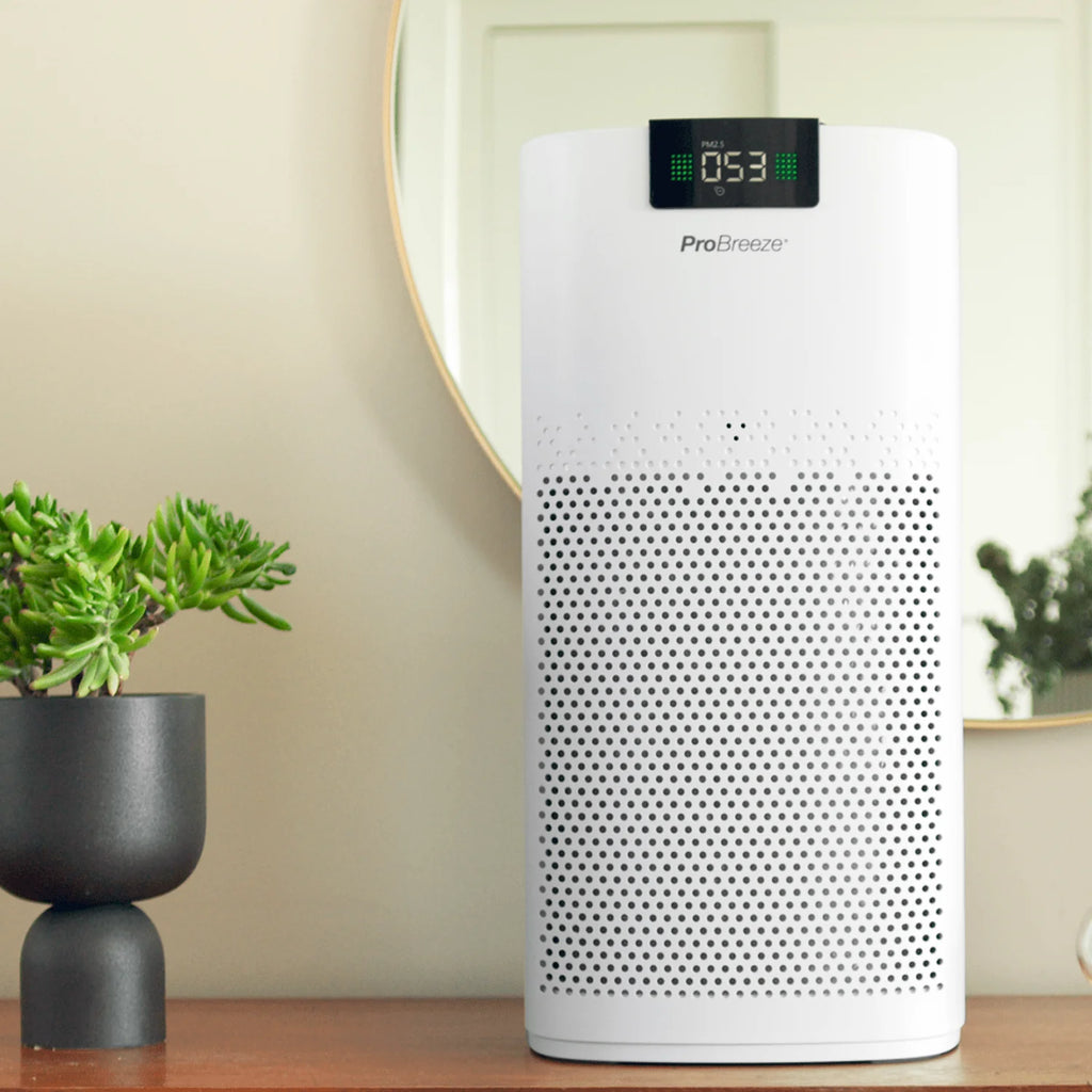 Ultra-Powerful Air Purifier with UV-Cleansing Light, Ioniser and 3 Layer Filtration System