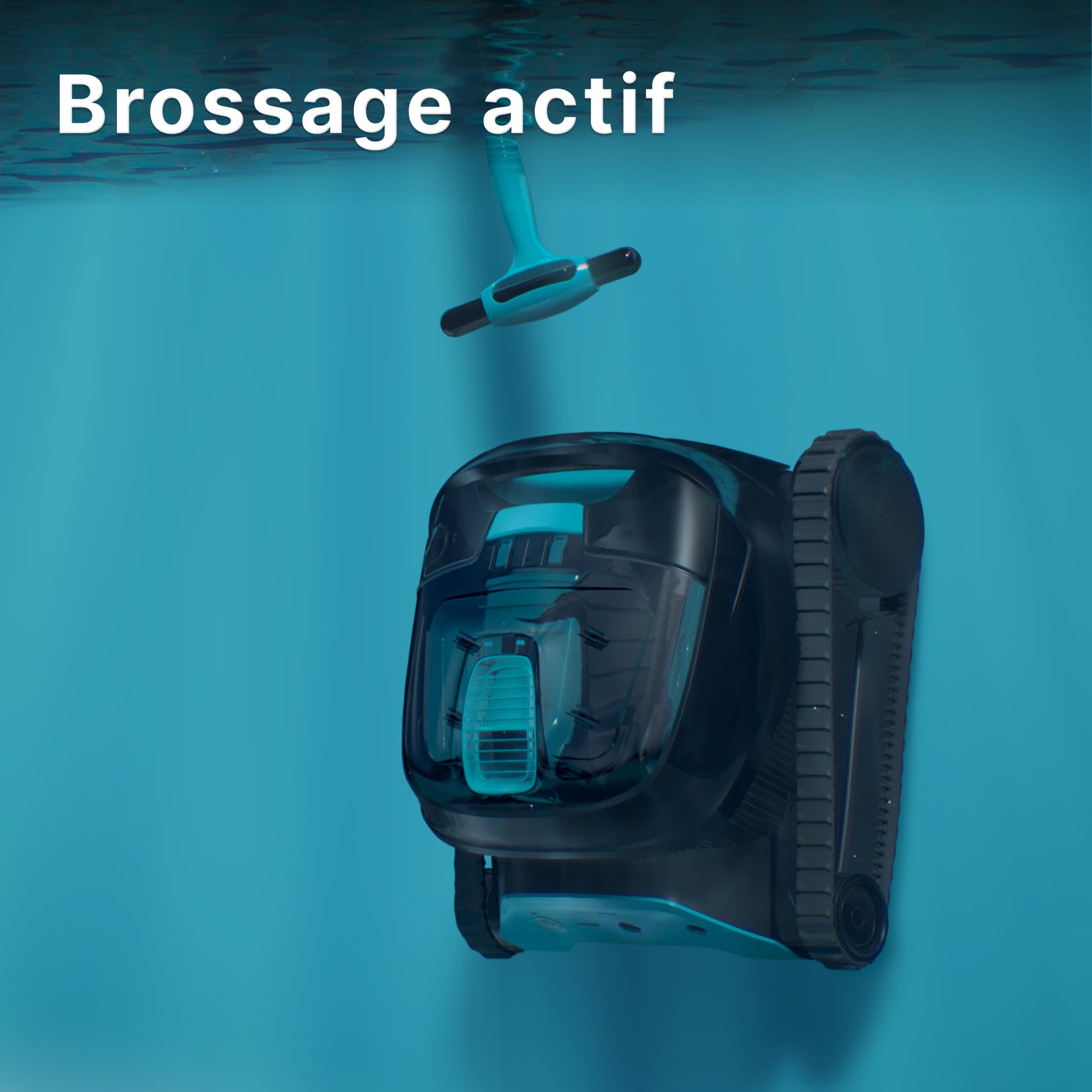 Dolphin Liberty 300 Electric Pool Cleaner Robot - Wall Cleaning, Inground Pool Up to 10 m