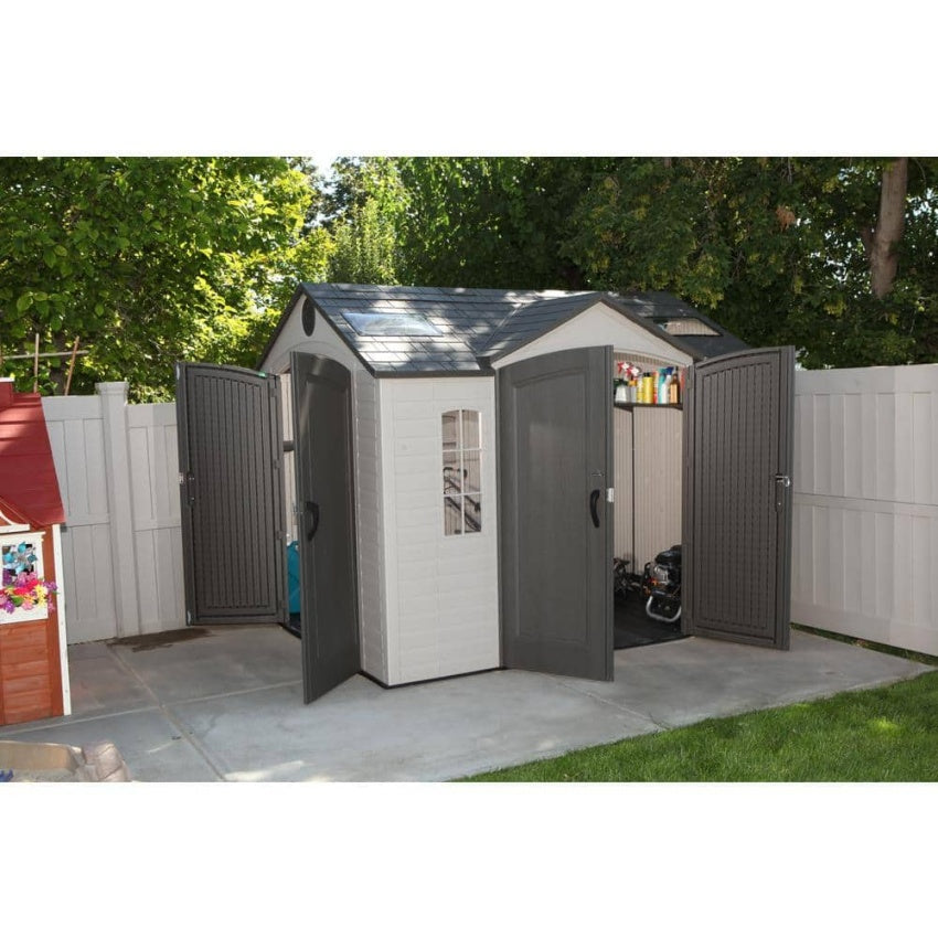 10 ft. x 8 ft. Resin Shed