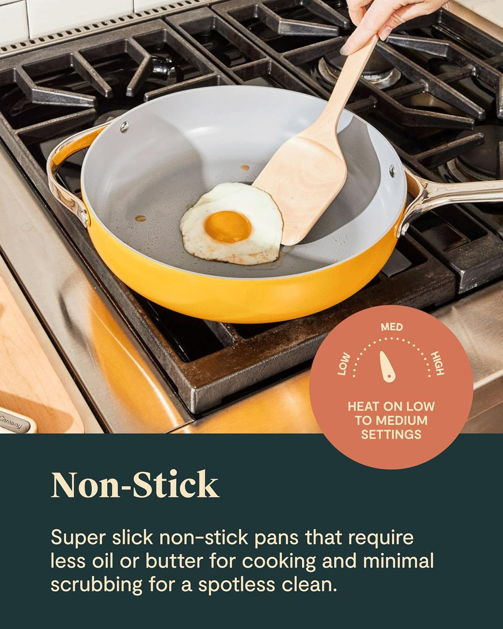 Caraway Deluxe Non-stick Ceramic Cookware Set (16 Piece) Pots, Frying Pans, Lids and Kitchen Storage - PFAS & PFOA Free - Oven Safe Pan Set & Compatible with All Stovetops
