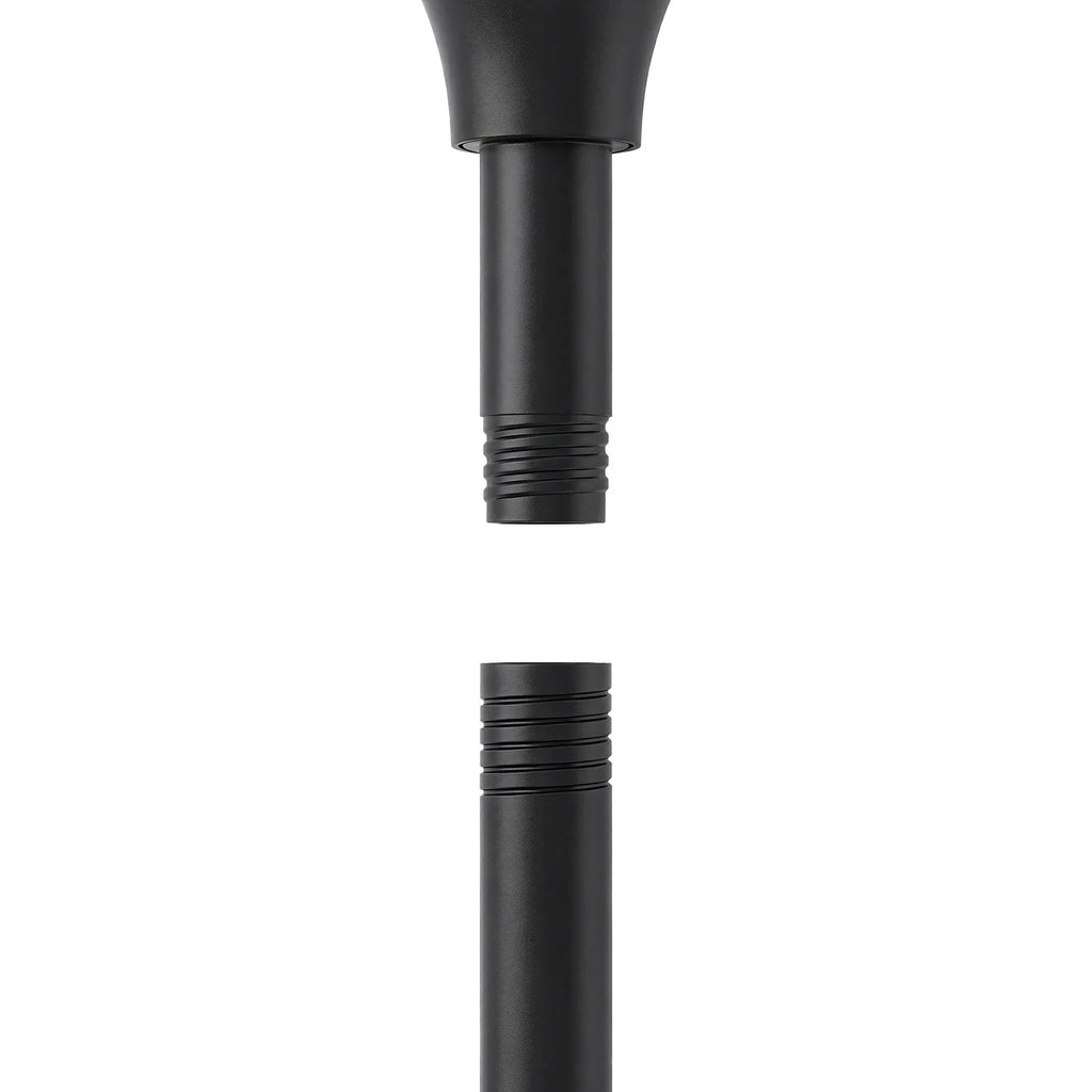 AirFlo Plus™ 44" Smart Hybrid Pedestal Fan - Ultra-Quiet Air Circulator - Black