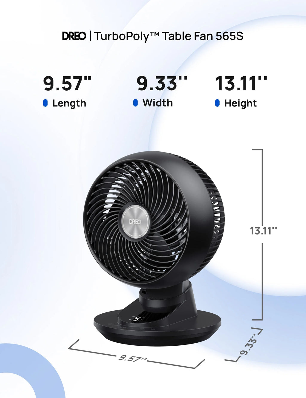 TurboPoly™ Table Fan 565S