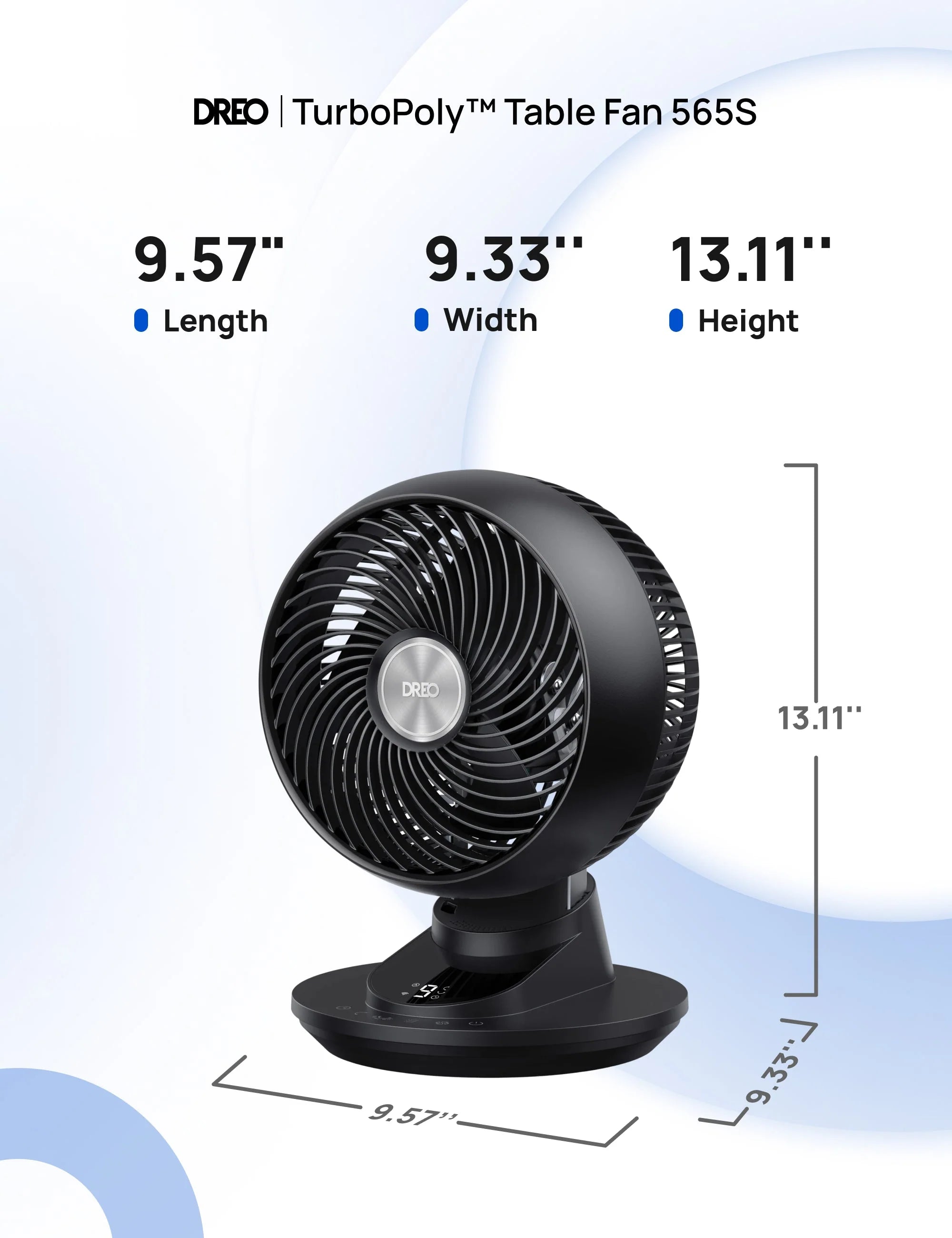 TurboPoly™ Table Fan 565S