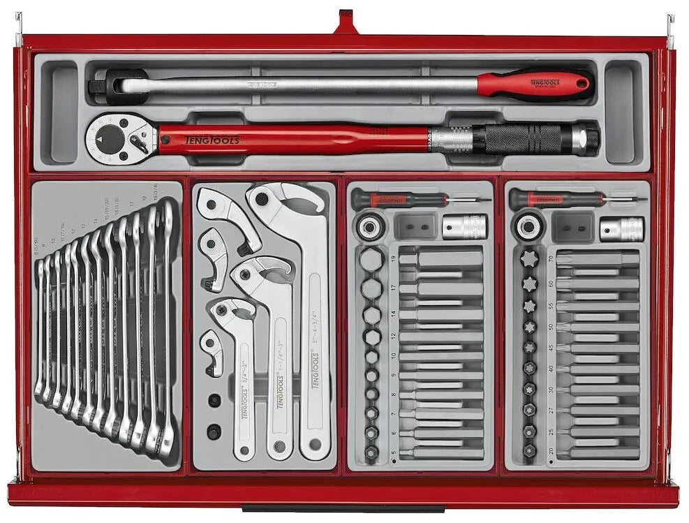 Teng Tools TKS26R753T 26" PRO35™ Stack Tool Kit 753 Pieces – Heavy-Duty 3-Tier Tool Storage for Automotive & Mechanical Professionals